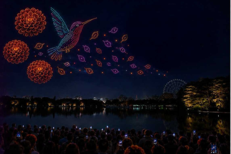 bosq chilan drones dia de muertos